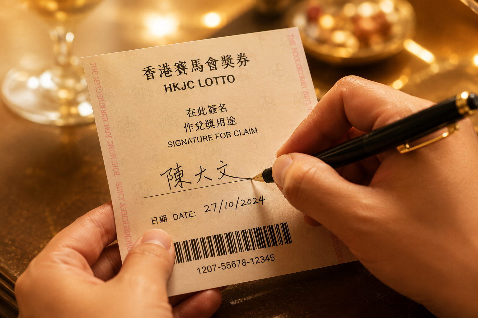 樂透彩票攻略明智娛樂核對彩票簽名保管