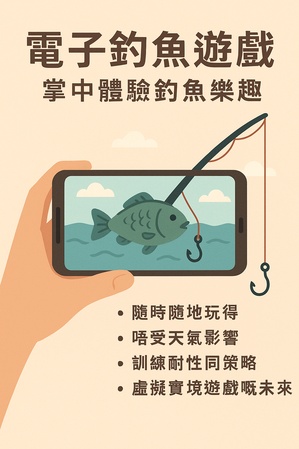電子釣魚遊戲:掌中體驗釣魚樂趣