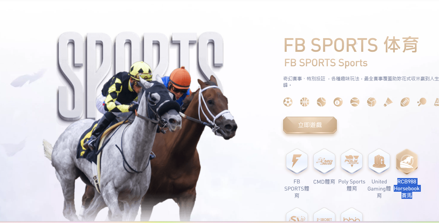 CSBET.VIP 的 RCB988 Horsebook 賽馬完整解析
