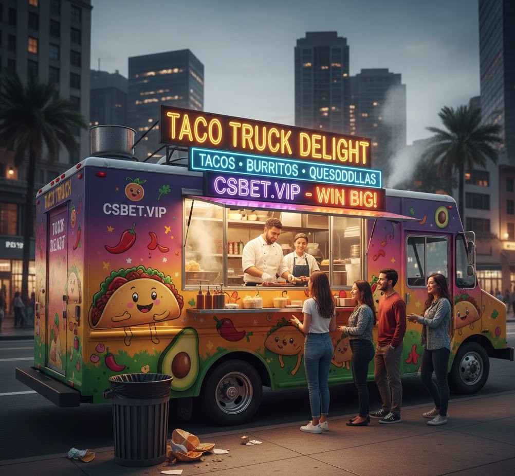 CSBET.VIP 的 Taco Truck Delight 電子老虎機完整介紹 美食主題老虎機遊戲玩法、特色與娛樂體驗解析