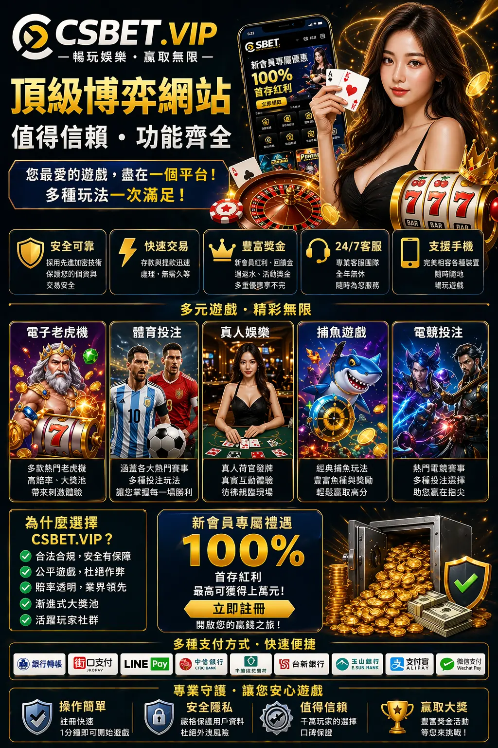 博弈網站完整指南｜為何 CSBET.VIP 成為玩家關注的線上娛樂平台