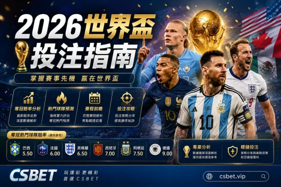 2026世界盃投注指南