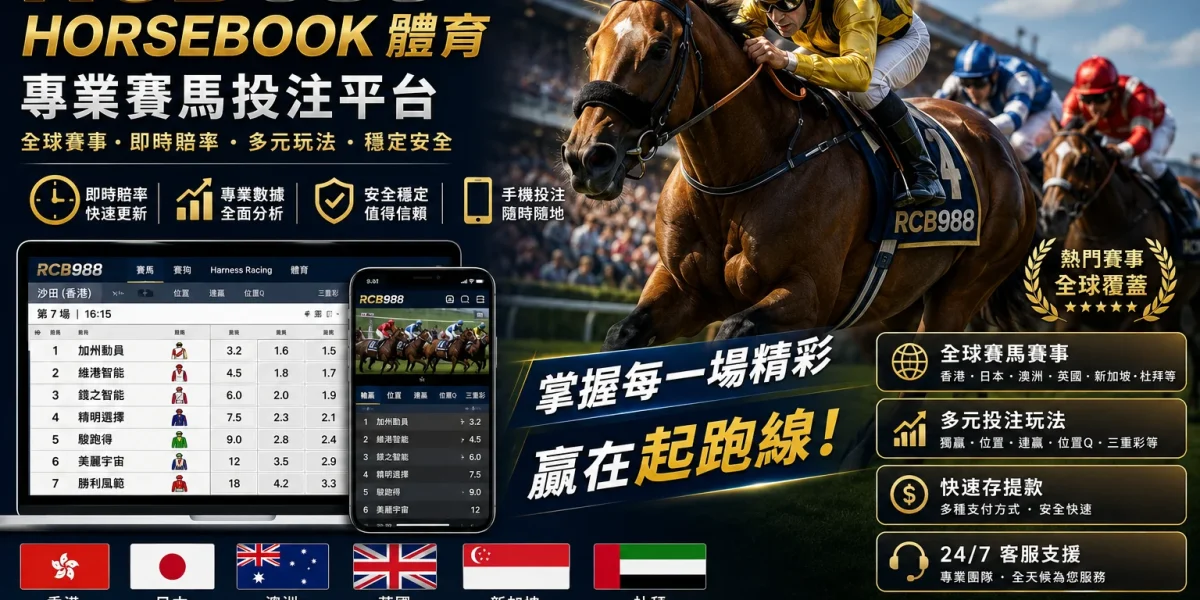RCB988 Horsebook體育完整評測與投注攻略