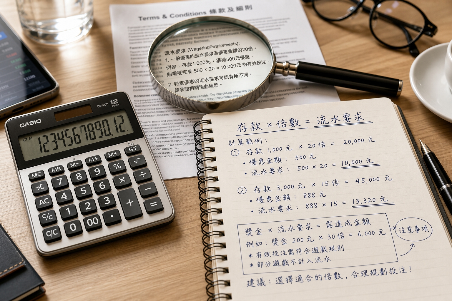 娛樂城流水要求計算方法