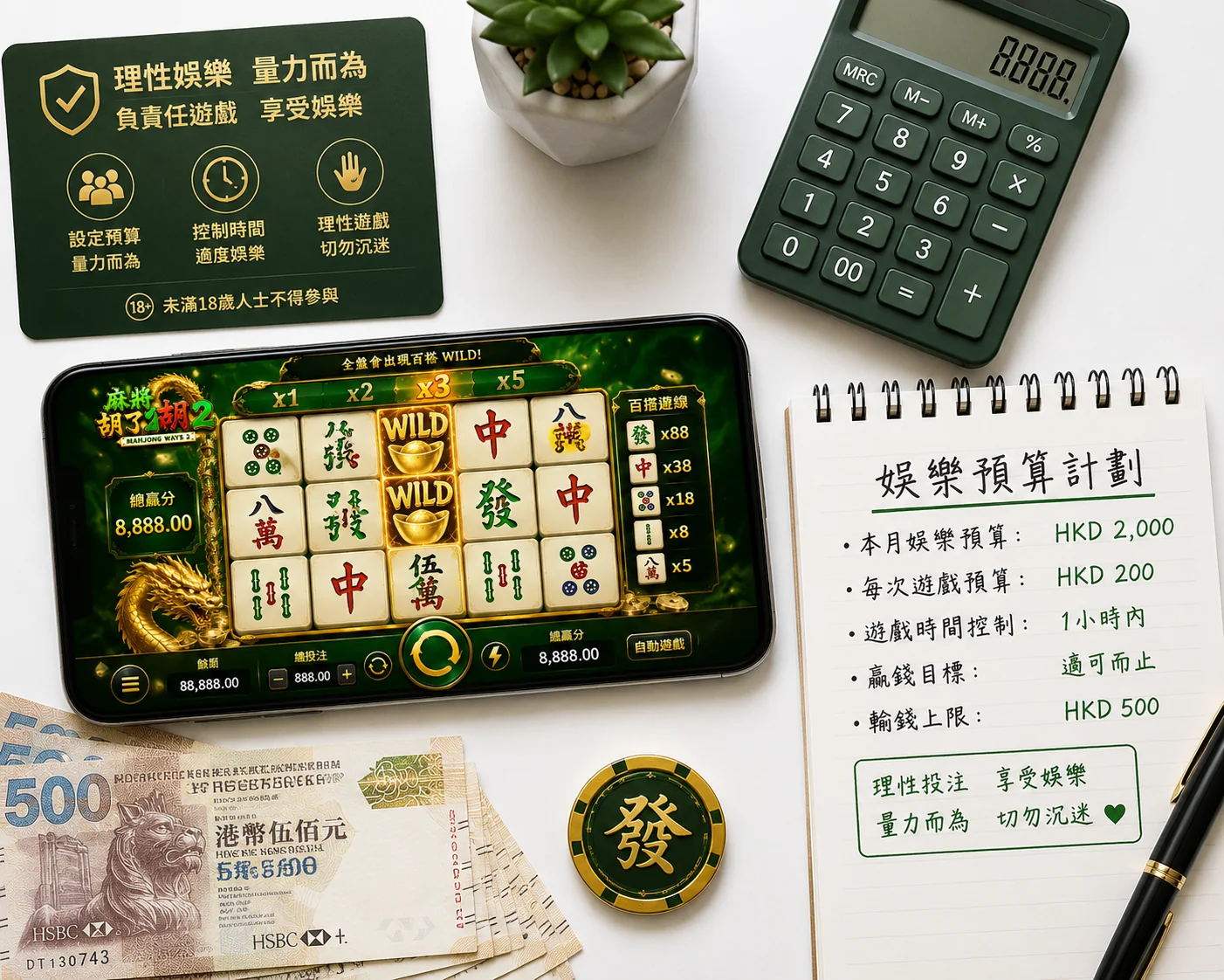 麻將胡了2實戰策略資金管理技巧