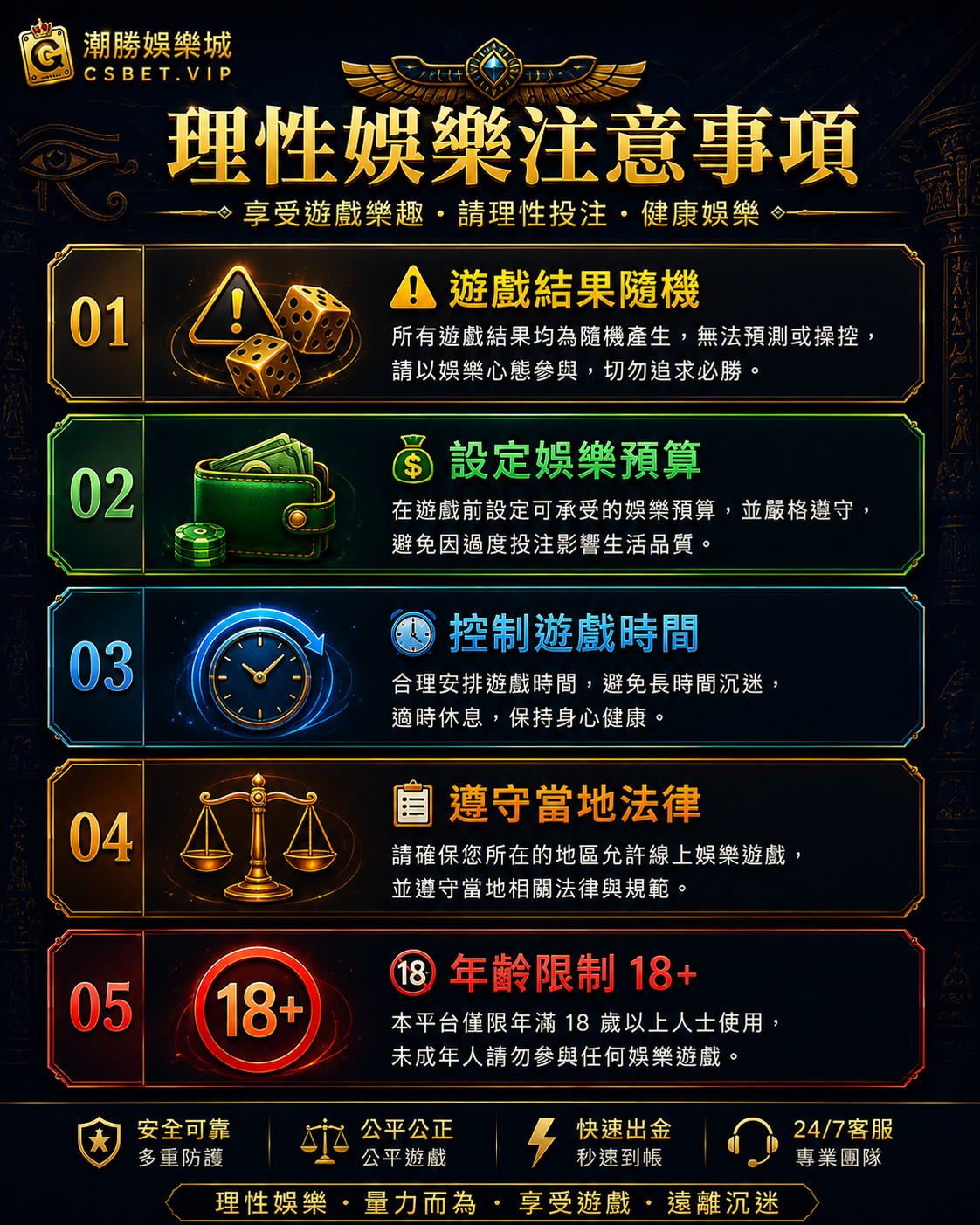戰神賽特飆速火箭理性博彩五大注意事項預算時間隨機隨機法律年齡